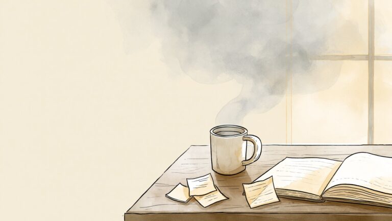 Person re-reading the same paragraph - period brain fog and what is happening in her brain