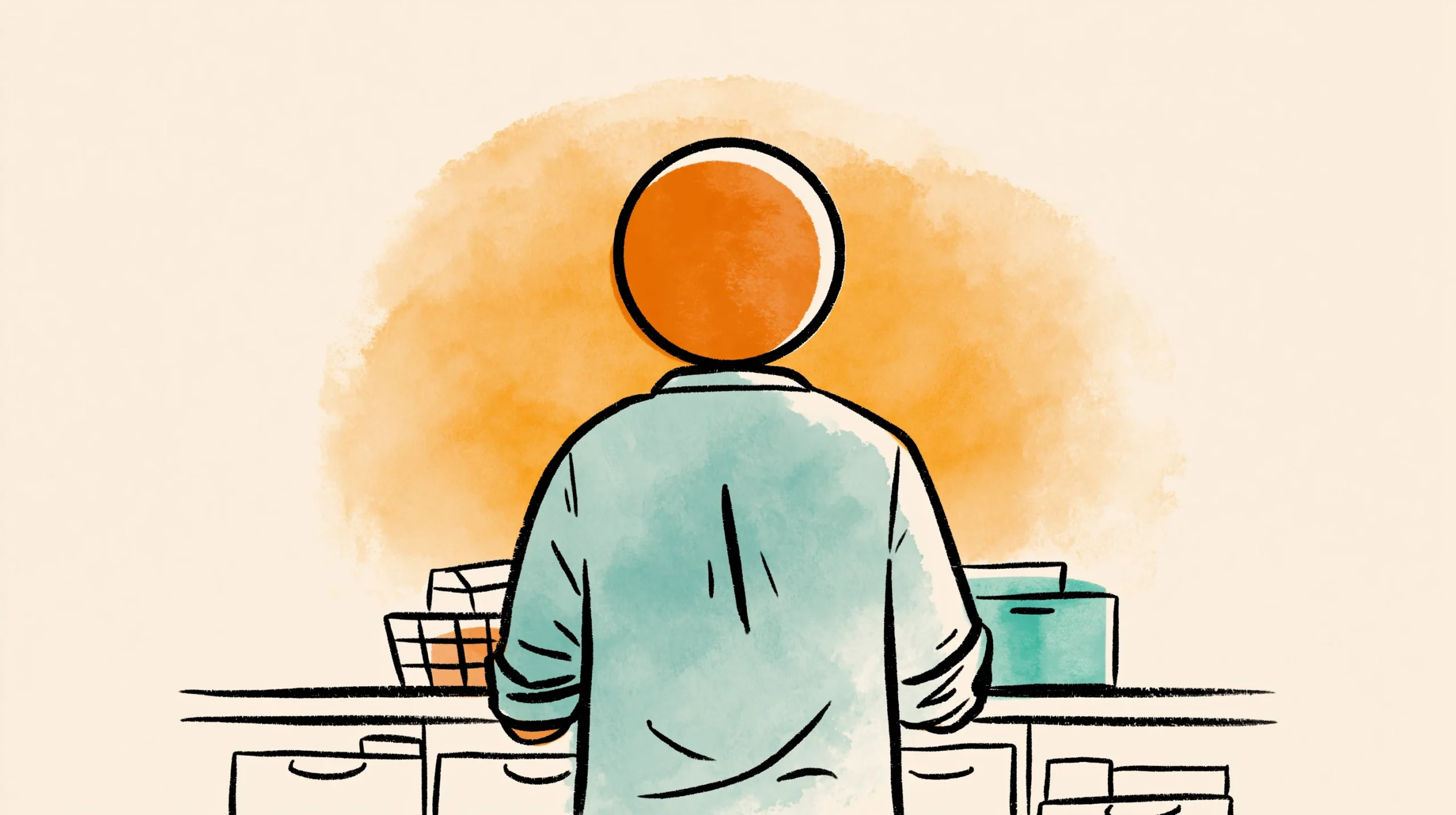 Period diarrhea is predictable, not mysterious: the partner who quietly has it handled in advance.