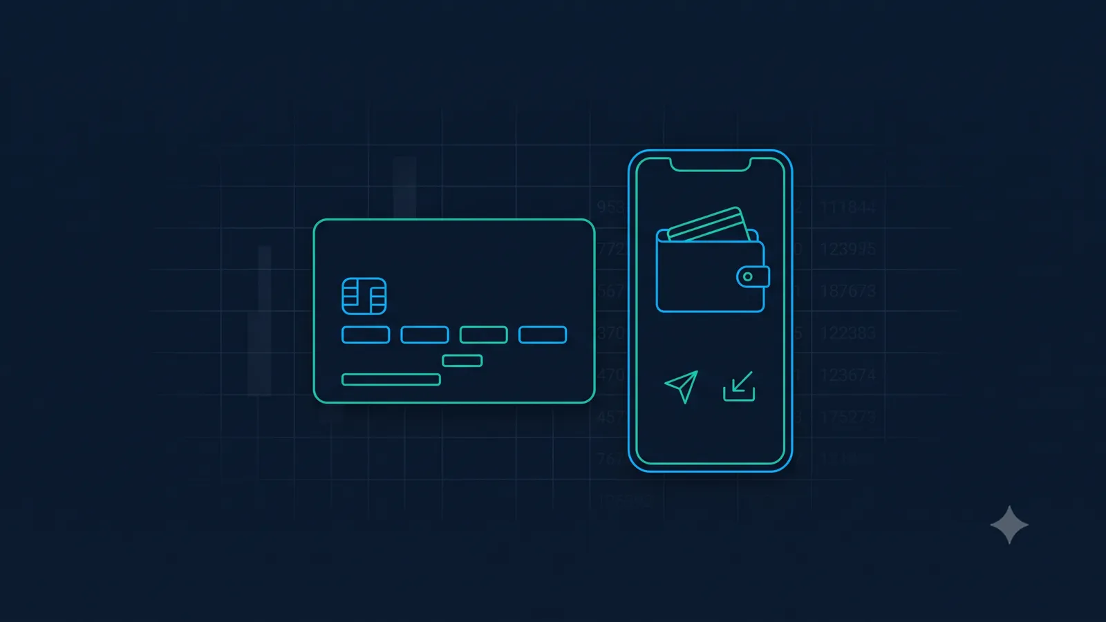 Phone showing a simple period tracker checklist card for partners