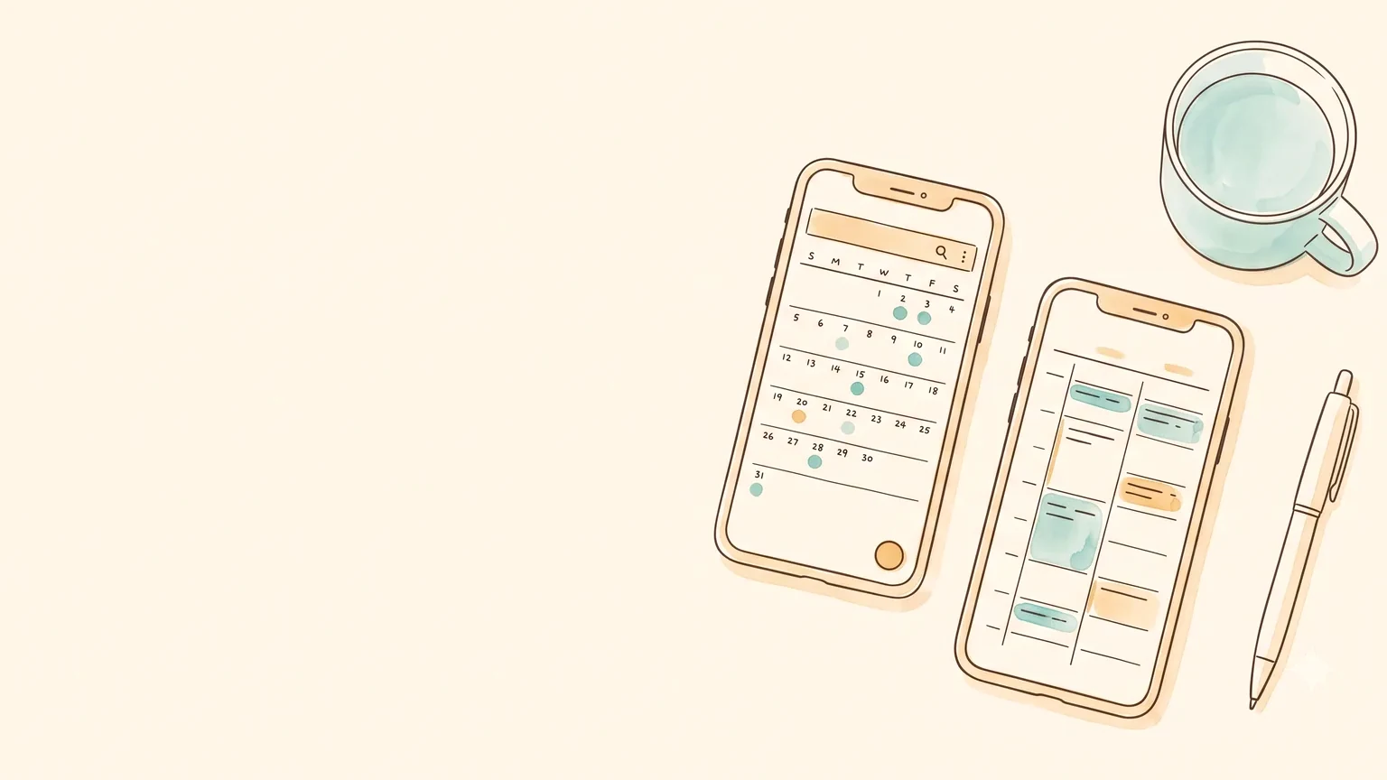 Comparing period tracker apps for partners side by side