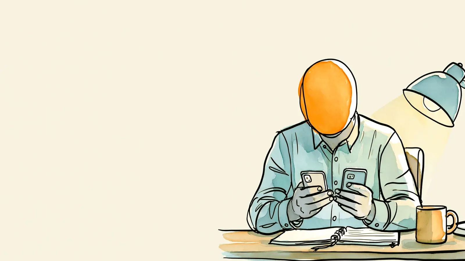 A partner rewriting a late-night text after learning why her period lowers her confidence