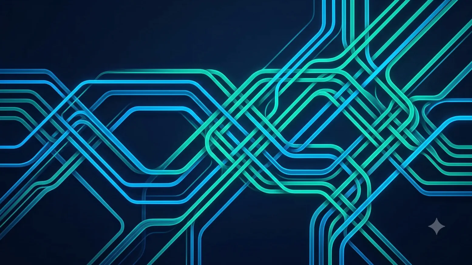 Navy and teal line art representing the hormone signaling pathway involved in an anovulatory cycle